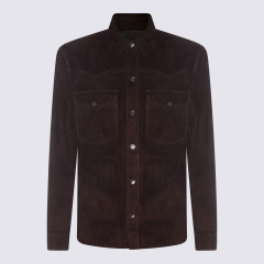 [SALVATORE SANTORO] Leather Jacket SS26 S26SANT50660UDNODARKBROWN