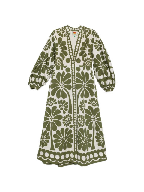[Farm Rio] Long sleeve dress SS26 344605 26083