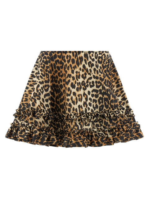 [GANNI] Mini skirt SS26 A1090087859