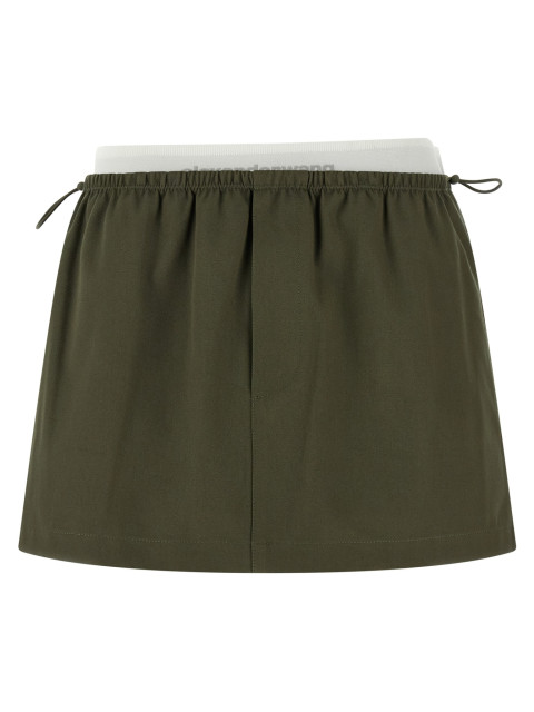 [ALEXANDER WANG] Mini skirt SS26 1WC1265382305
