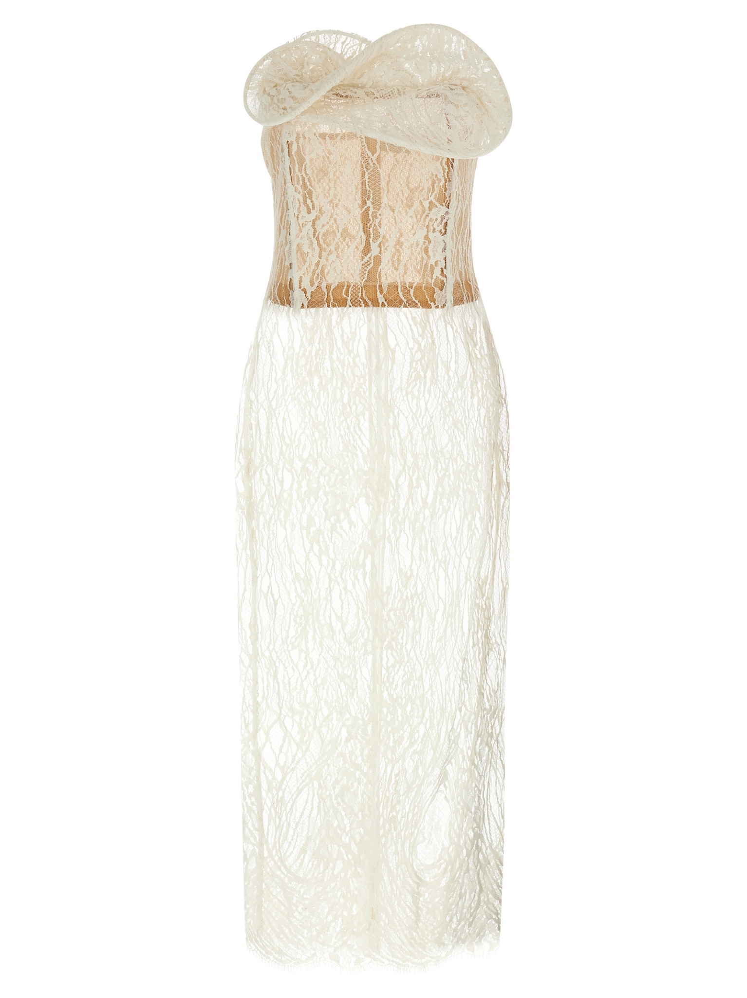 [MAGDA BUTRYM] Sleeveless dress SS26 208426CREAM