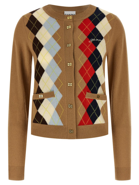 [GANNI] Cardigan SS26 A107005502Q