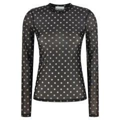 [GANNI] T-shirts Long Sleeve SS26 A1040076099