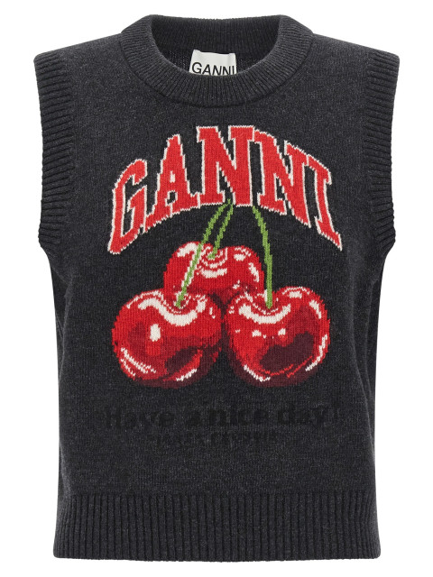 [GANNI] Knitwear SS26 A1070264252