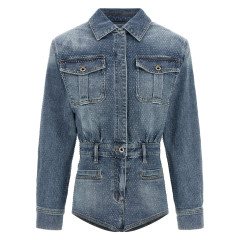 [SELF PORTRAIT] Jump suit SS26 RS26801JSABLBLUE