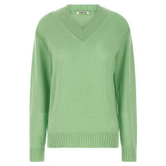 [AURALEE] Knitwear SS25 A25SV02CKLIGHTGREEN