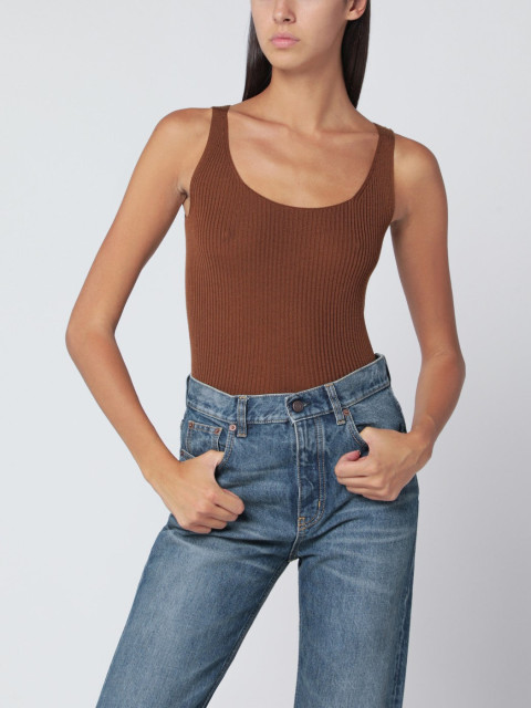 [ROBERTO COLLINA] Tank top FW25 253F08214WO