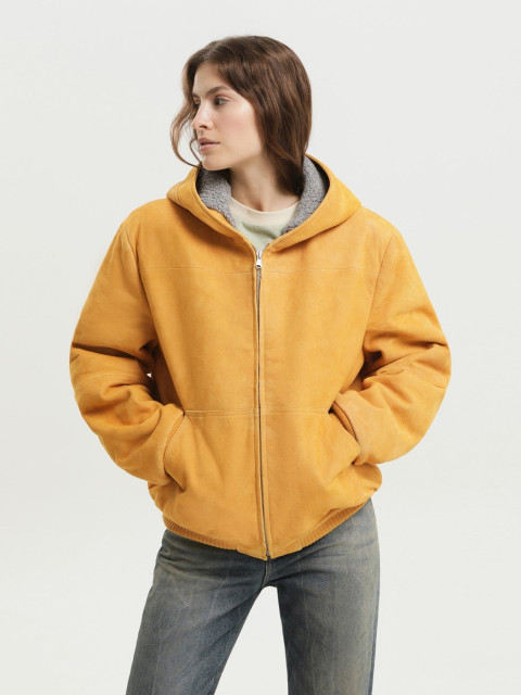 [1989 STUDIO] Leather Jacket FW25 F04WLB005LEA001