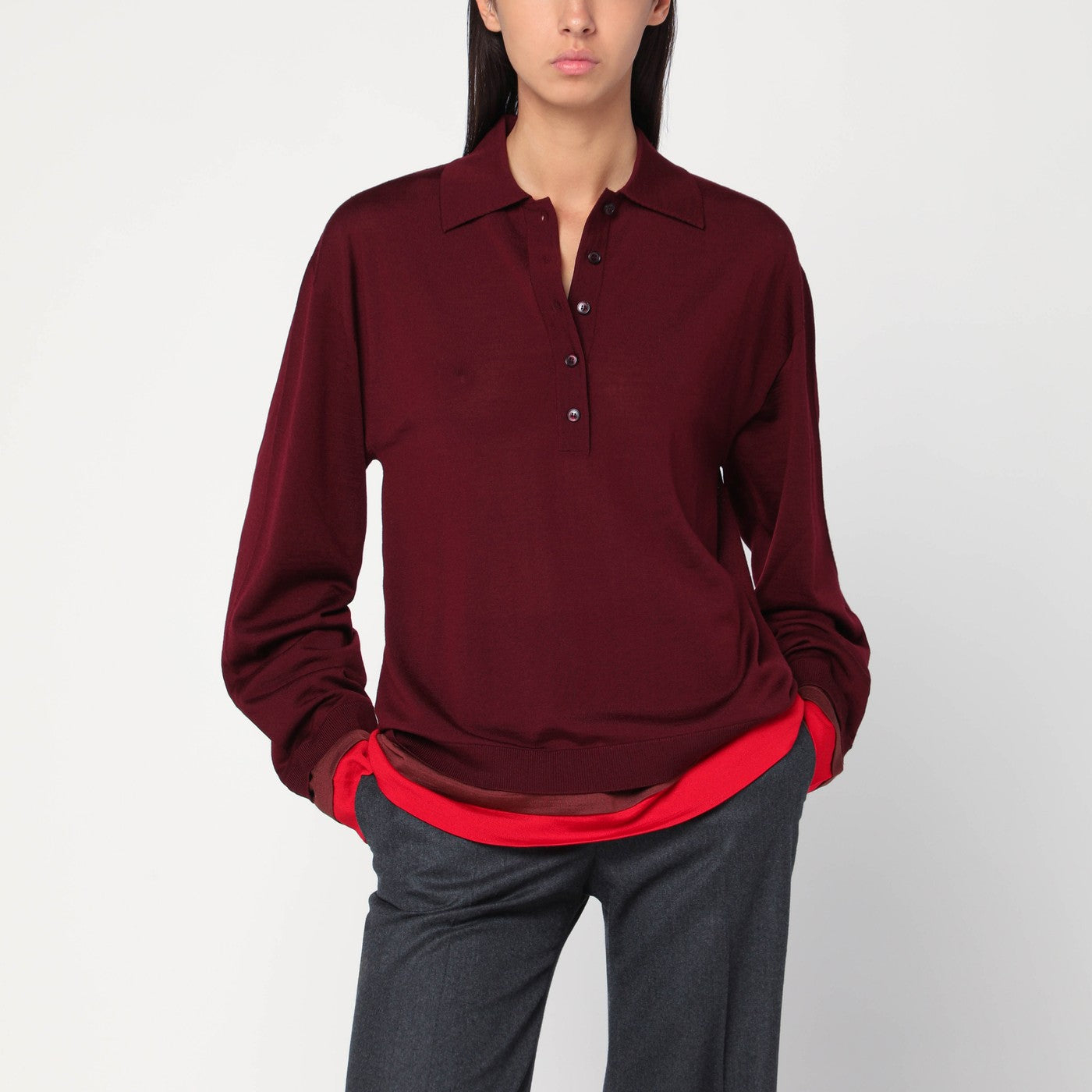 [Stella McCartney] T-shirts Long Sleeve FW25 6K10393S2598