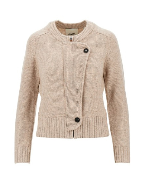 [Isabel Marant] Cardigan FW26 CA0184FAB1L07I90BE-90BE