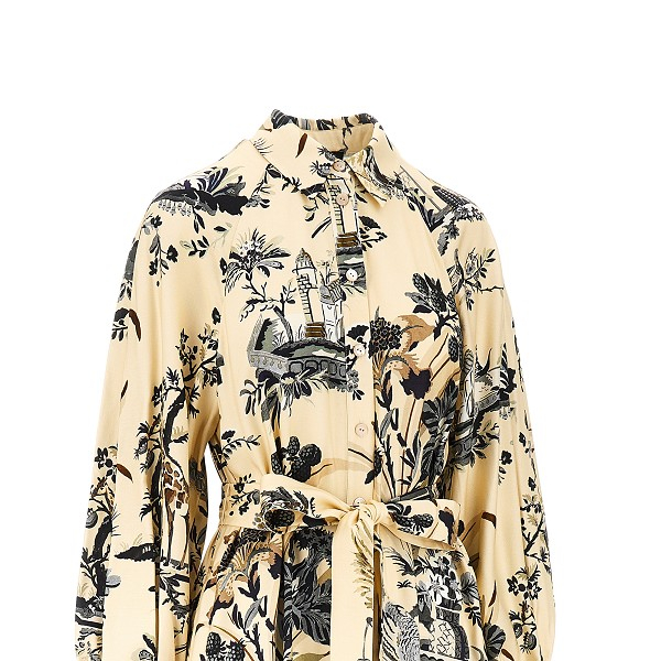 [Etro] Long sleeve dress FW26 WRHA056199SA41AX0821-X0821