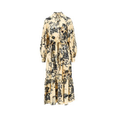 [Etro] Long sleeve dress FW26 WRHA056199SA41AX0821-X0821