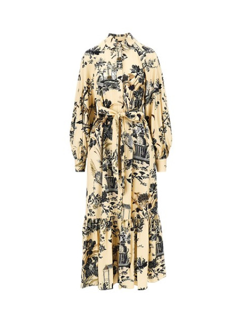 [Etro] Long sleeve dress FW26 WRHA056199SA41AX0821-X0821