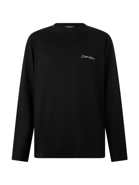 [Dolce & Gabbana] T-shirts Long Sleeve FW25 G8SD2ZG7PEA_N0000