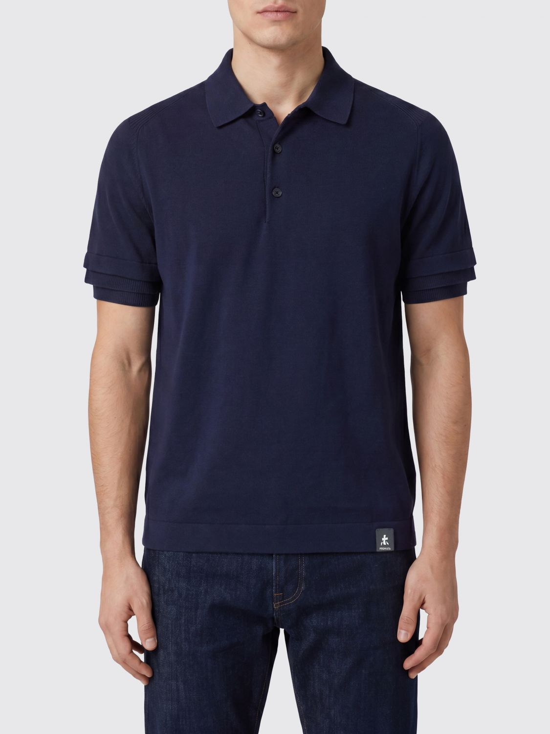 [Premiata] T-shirts SS26 PMG12 COTTONNAVY