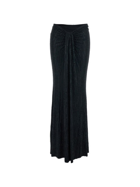 [Venuja] Long skirt SS26 SK005A BLK