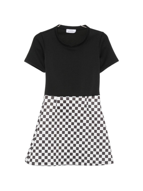 [THE ARTISTYLIST] Short sleeve dress SS26 CHECK NEW DRESS MLT