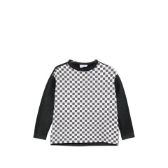 [THE ARTISTYLIST] Sweatshirt SS26 CHECK SWEATER MLT
