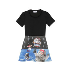 [THE ARTISTYLIST] Short sleeve dress SS26 SPACE NEW DRESS MLT
