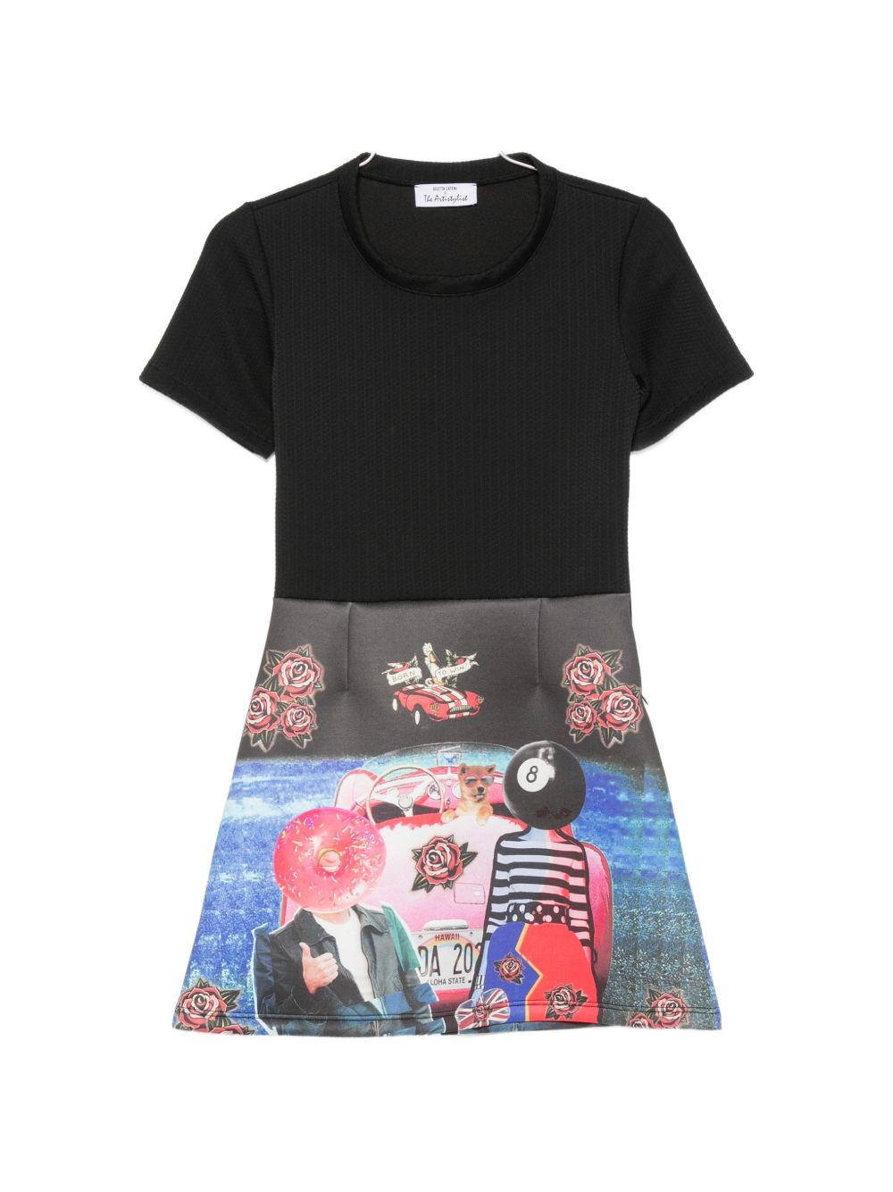 [THE ARTISTYLIST] Short sleeve dress SS26 CAR NEW DRESS MLT