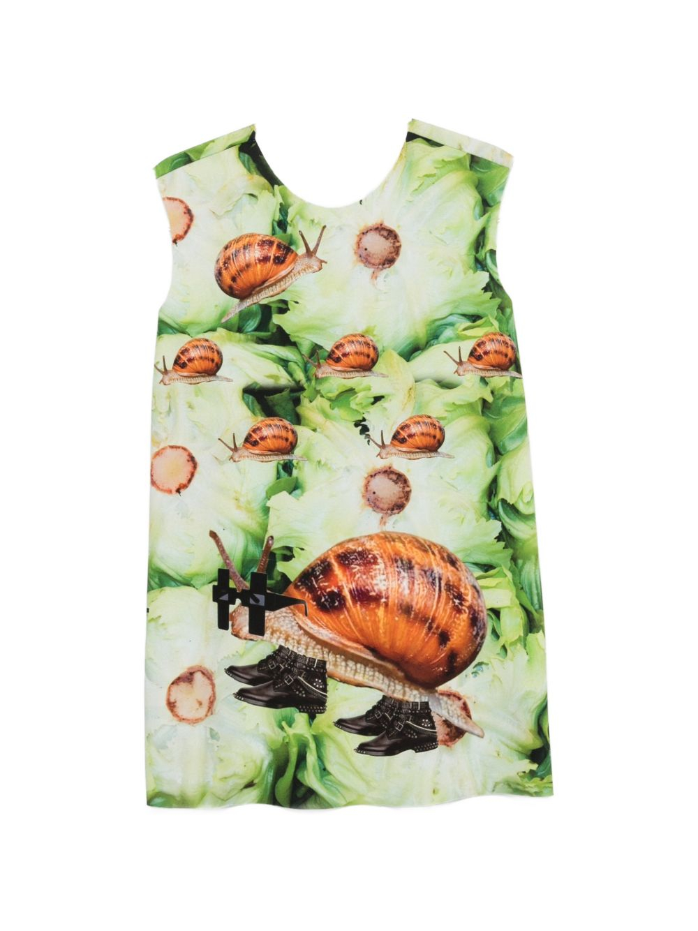 [THE ARTISTYLIST] Sleeveless dress SS26 ROCKSALAD SCUBA DRESS MLT