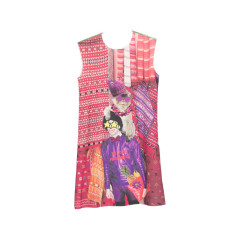 [THE ARTISTYLIST] Sleeveless dress SS26 CARPET SCUBA DRESS MLT