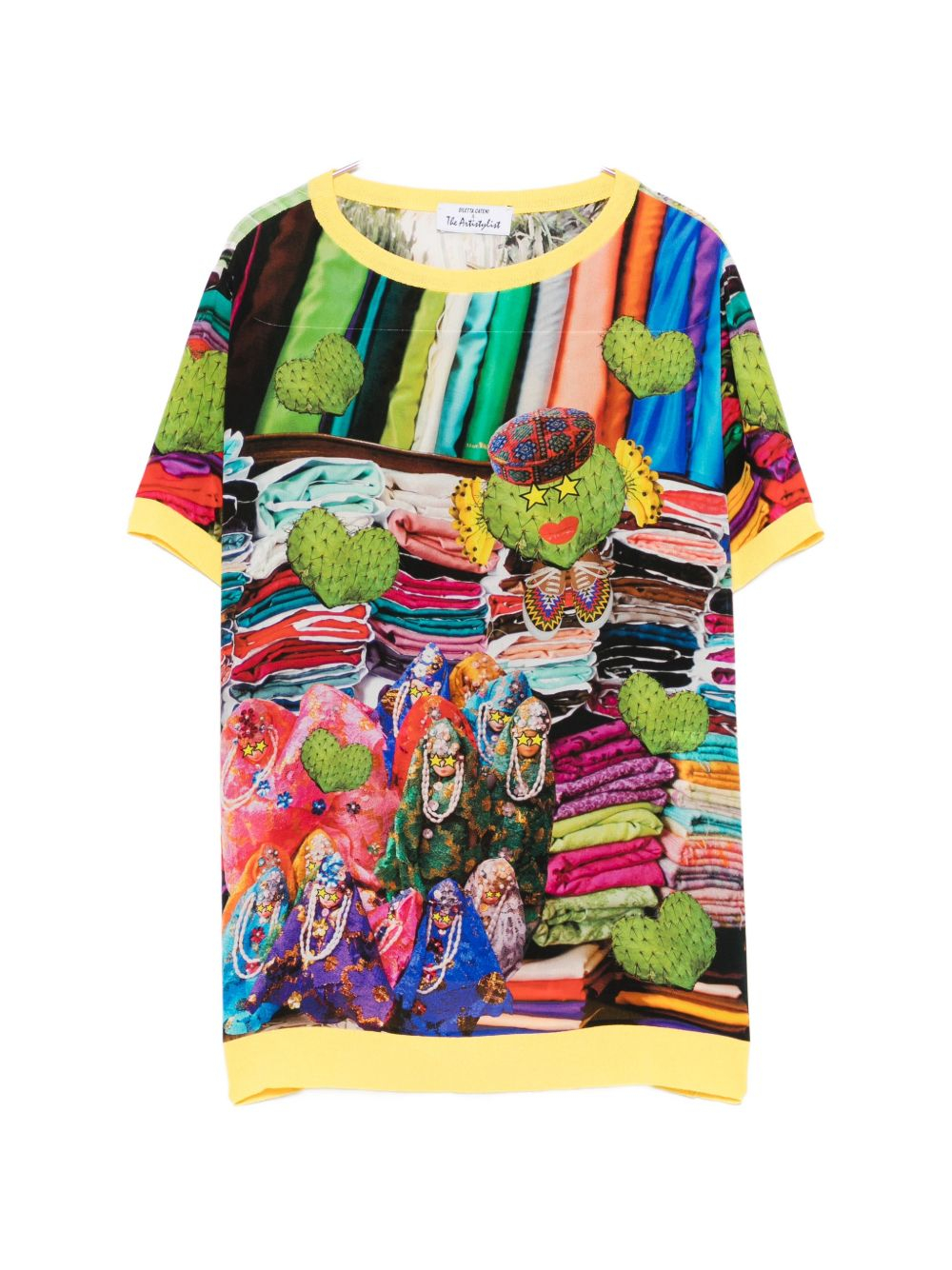 [THE ARTISTYLIST] T-shirts Short Sleeve SS26 CACTUS TSHIRT MLT