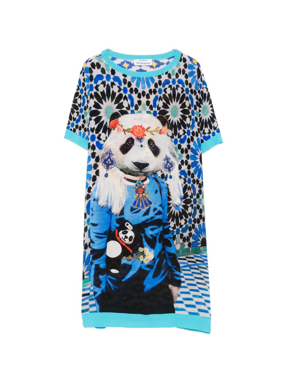 [THE ARTISTYLIST] Short sleeve dress SS26 PANDA DRESS MLT