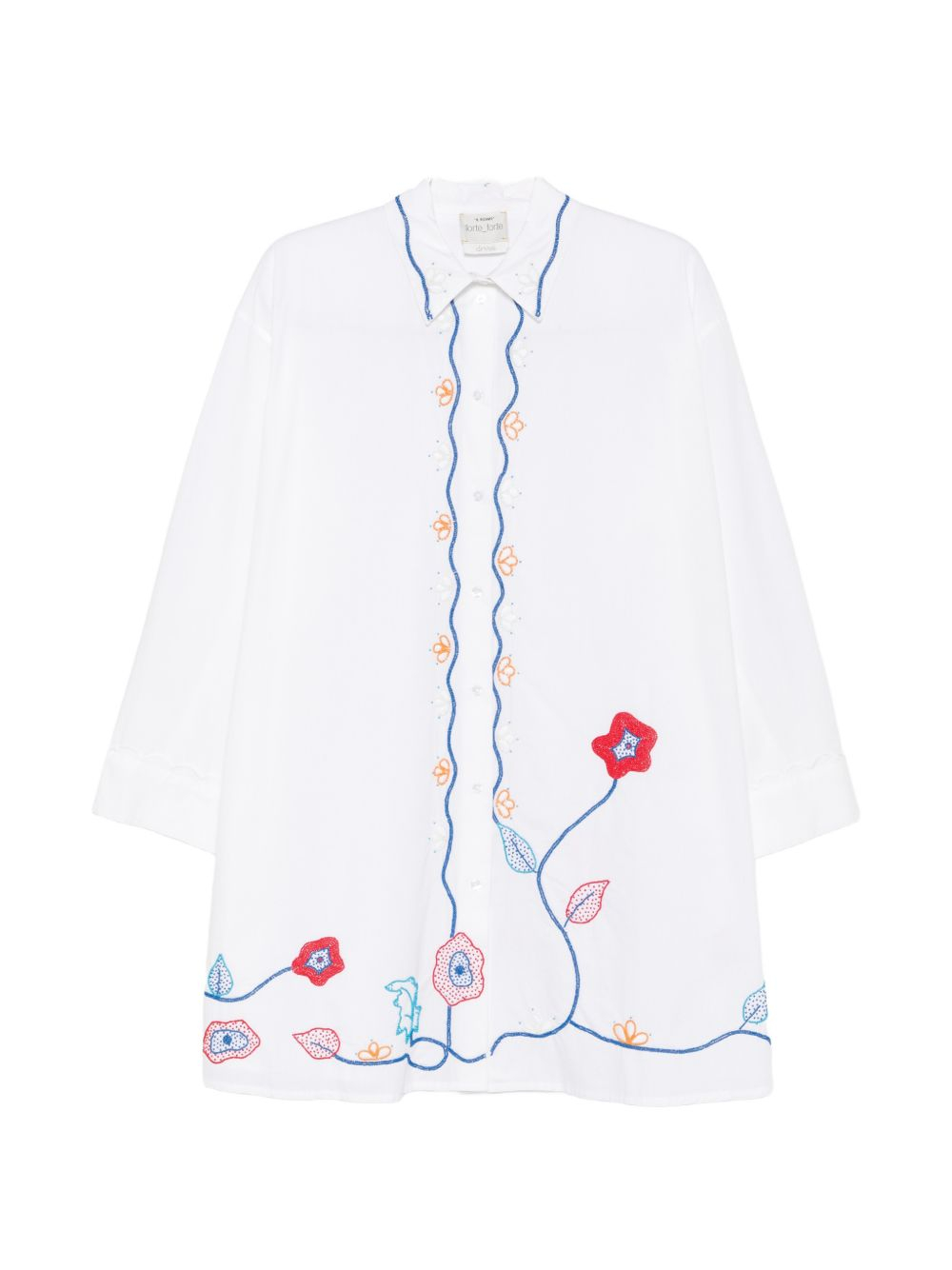 [Forte Forte] Shirts Long Sleeve SS26 14849 MY DRESS F49A 0020