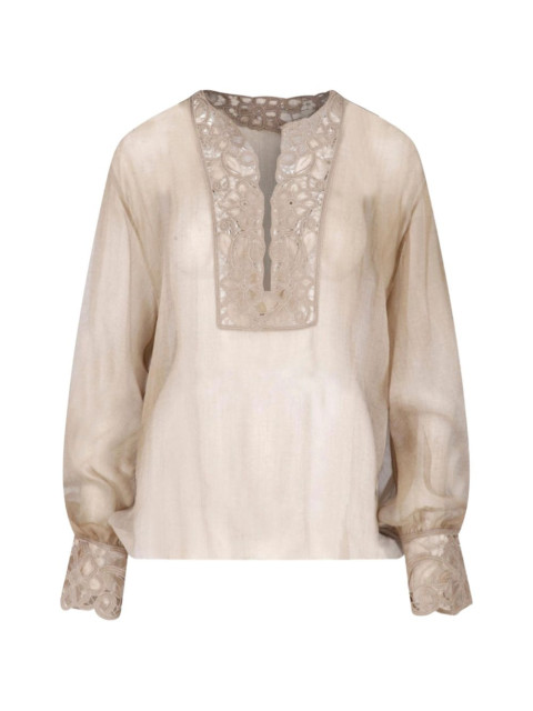 [Ermanno Scervino] Blouse SS26 D482K766RFWB S4850