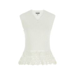 [GANNI] T-shirts Sleeveless SS26 A1070251 135
