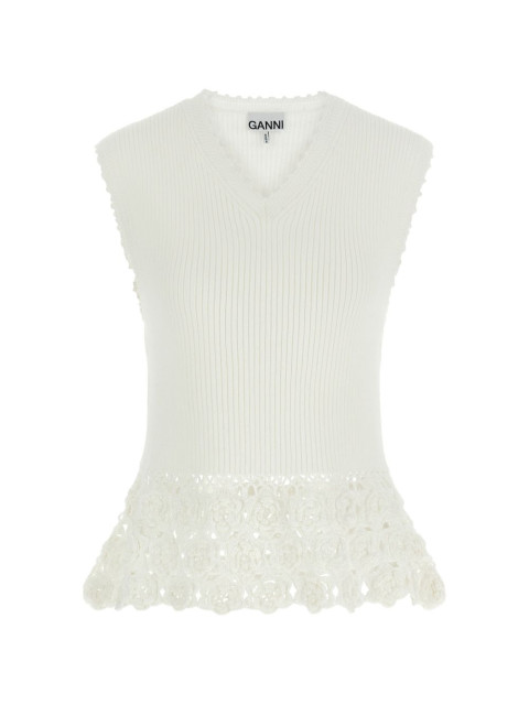 [GANNI] T-shirts Sleeveless SS26 A1070251 135