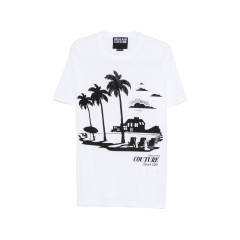 [VERSACE JEANS COUTURE] T-shirts Short Sleeve SS26 80GAHT11 CJ00T 003