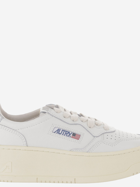 [AUTRY] Sneakers FW26 PTLWLL05LEATWHTSILVER