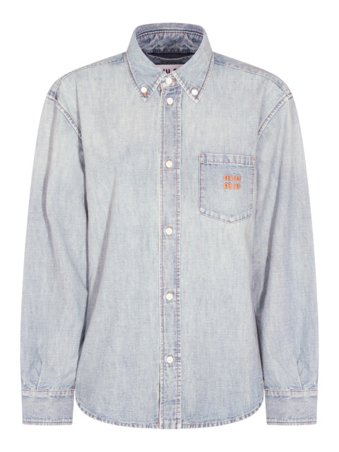 [Miu Miu] Shirts Long Sleeve SS26 GWC133SOOO18JIF0076