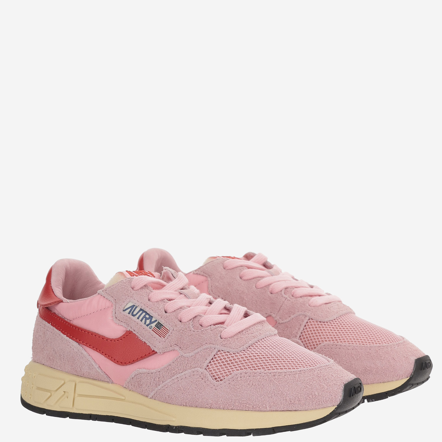 [AUTRY] Sneakers FW26 WWLWUT57SUEDEETPKCHERFLAME