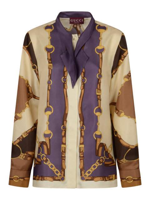 [Gucci] Shirts Long Sleeve SS26 855593ZAUK42358