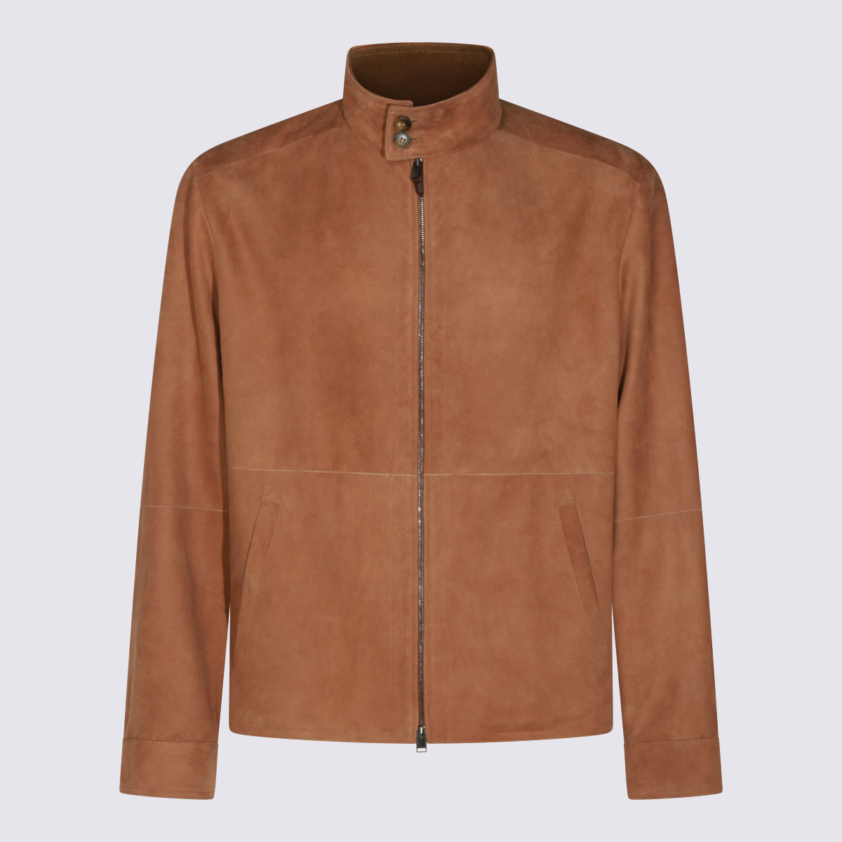 [Canali] Leather Jacket SS26 O70483LE00281703
