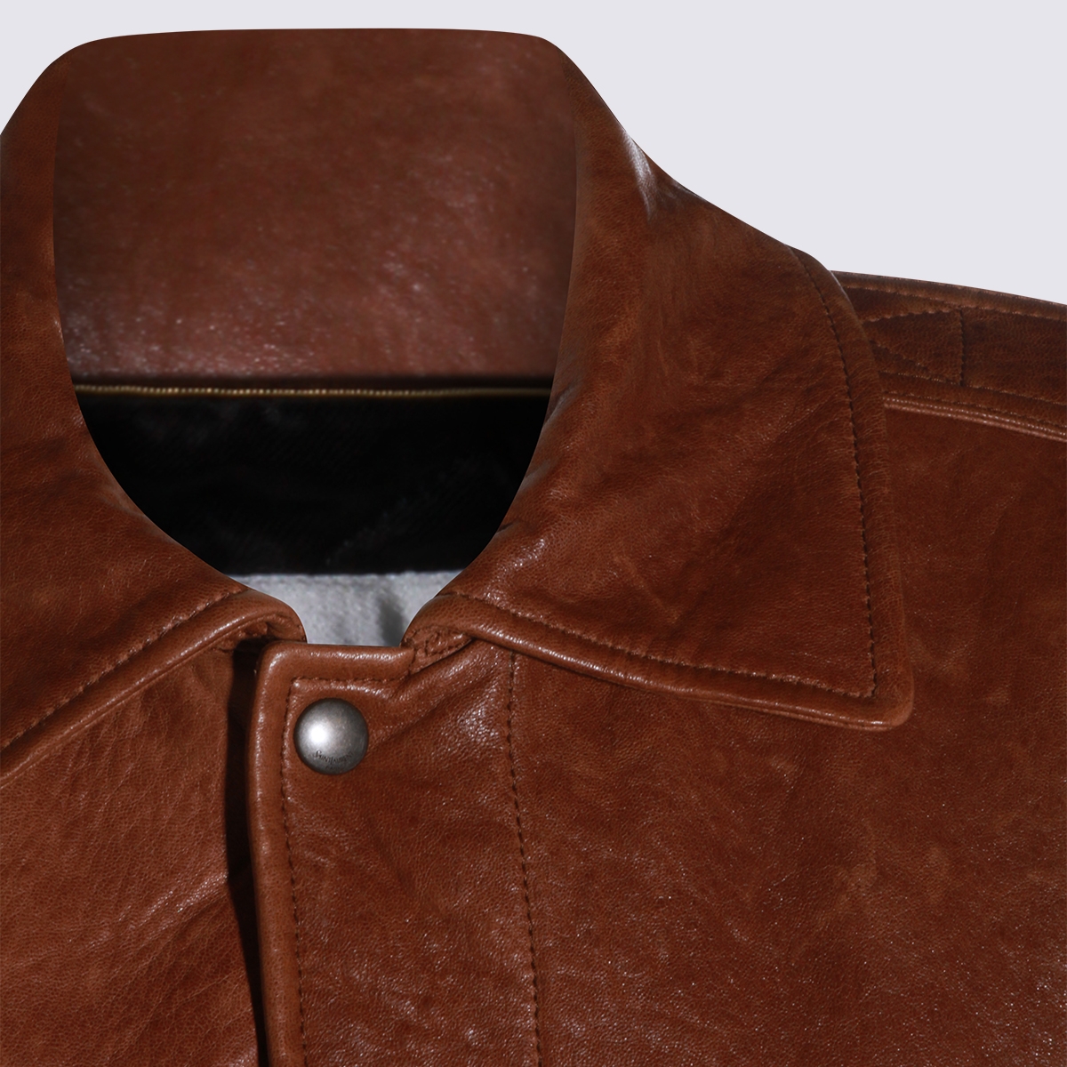 [Saint Laurent] Leather Jacket SS26 858313YCSX22800