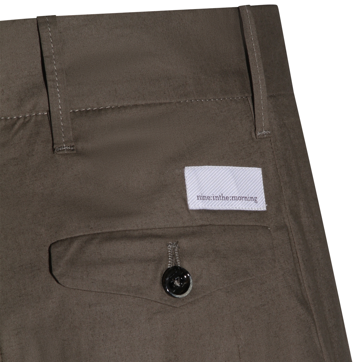 [Nine in the morning] Trousers SS26 PE99G26OLIVA