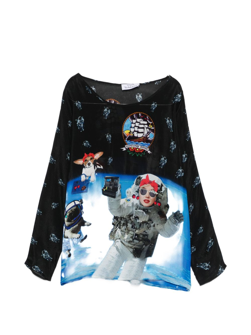 [THE ARTISTYLIST] T-shirts Long Sleeve SS26 SPACE BLOUSE MLT