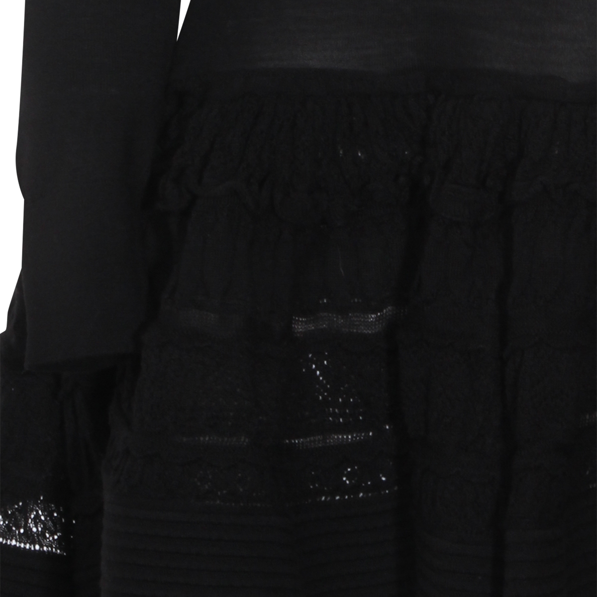 [Alaia] Long sleeve dress SS26 AA9R2867K164C995