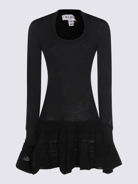 [Alaia] Long sleeve dress SS26 AA9R2867K164C995