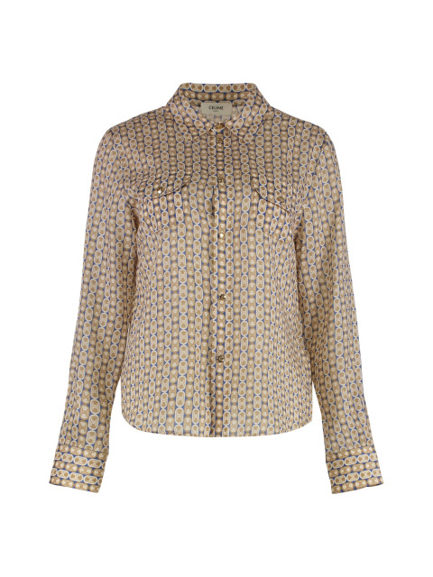 [Celine] Shirts Long Sleeve FW25 RC06P0416_GAI3