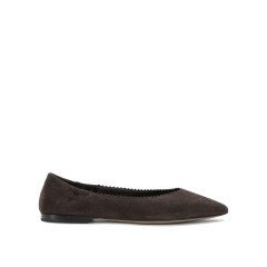 [Pomme D'Or] Flat shoes FW26 1200BCAMOSCIO COFFEE