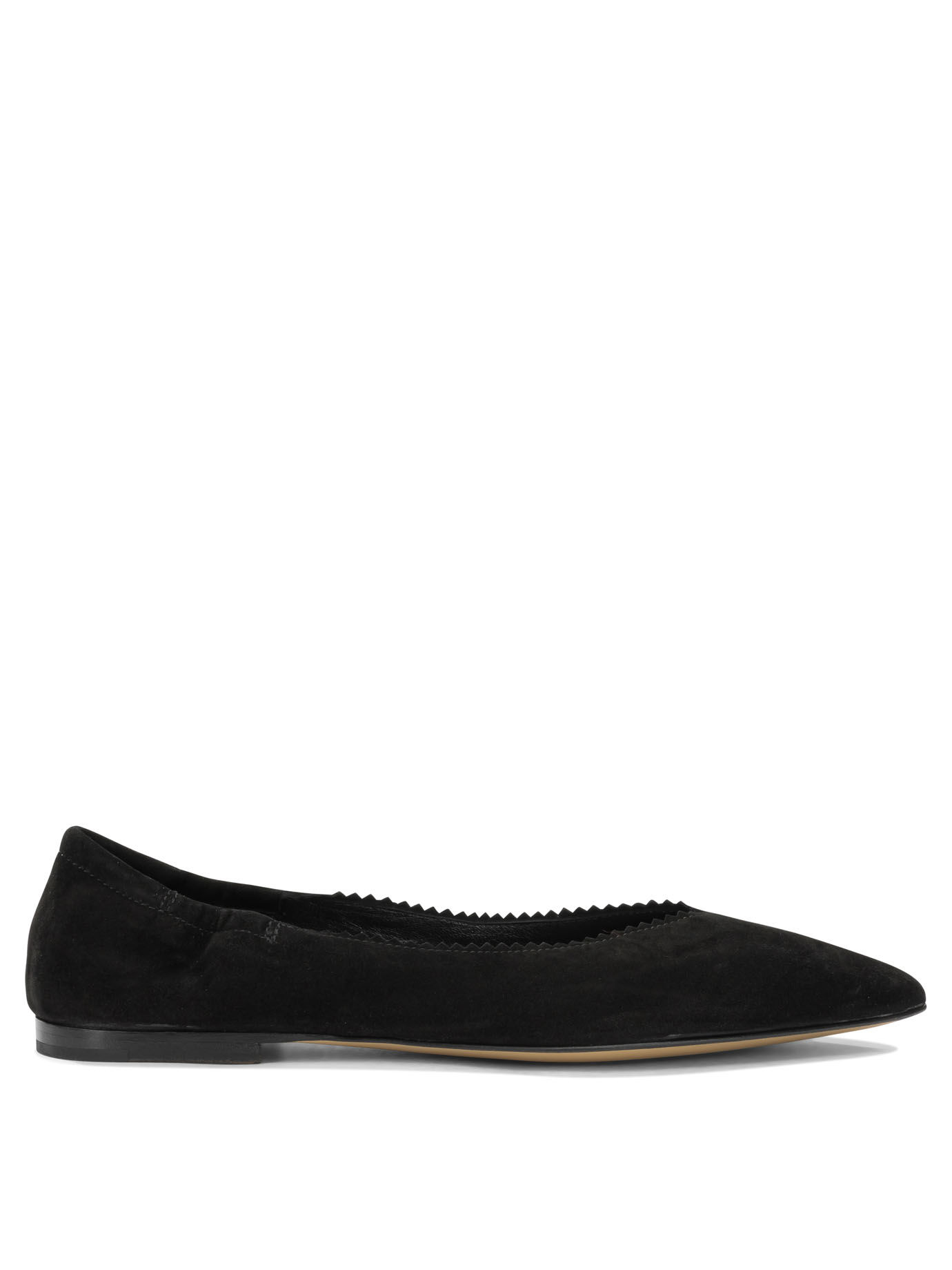 [Pomme D'Or] Flat shoes FW26 1200BCAMOSCIO NERO