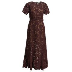 [Self-portrait] Dress FW26 PF26-107M-BUBURGUNDY