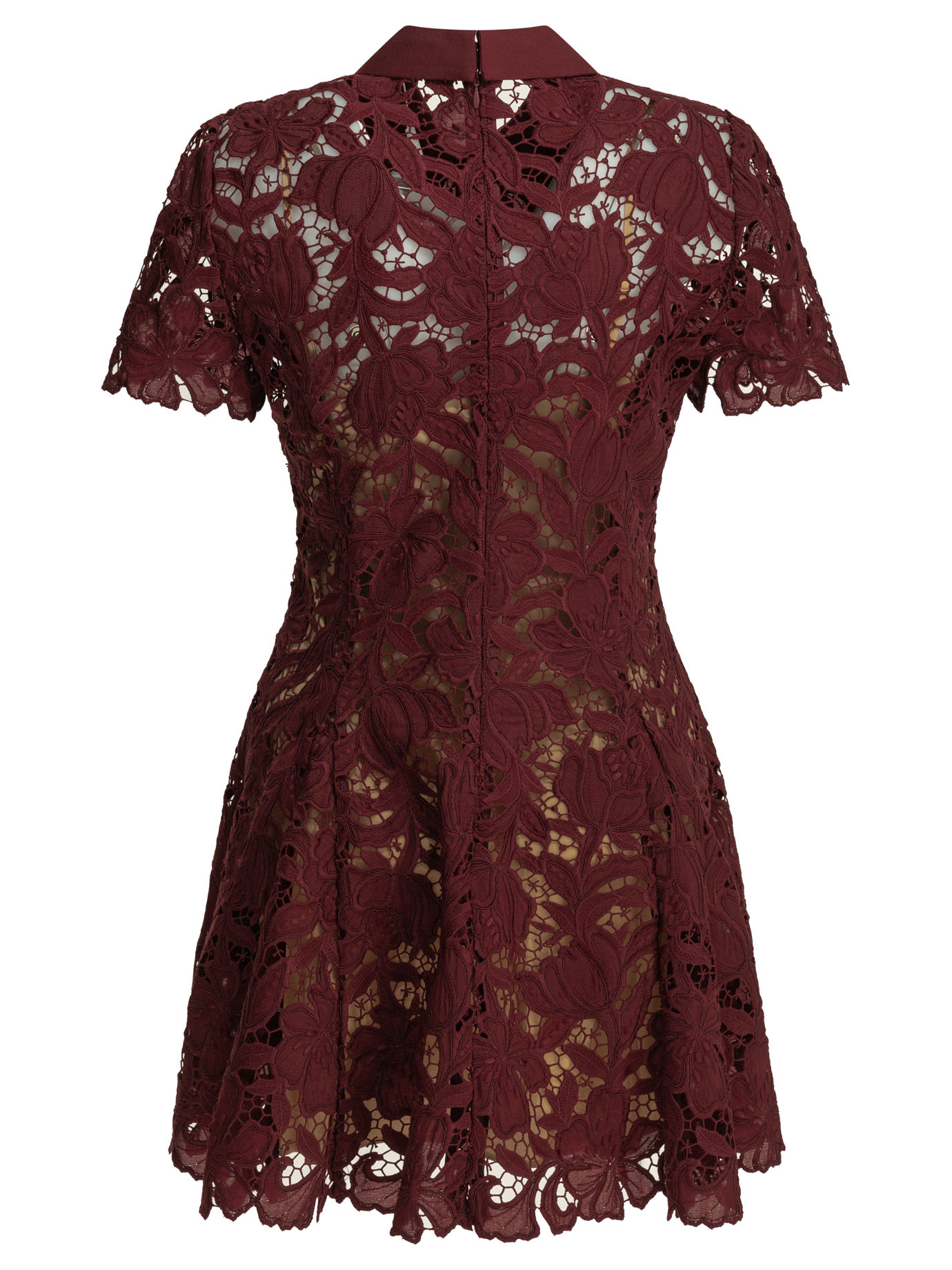[Self-portrait] Dress FW26 PF26-111SA-BUBURGUNDY