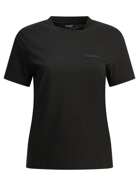 [JACQUEMUS] T-shirts FW26 TSW00550AJ00029BLACK