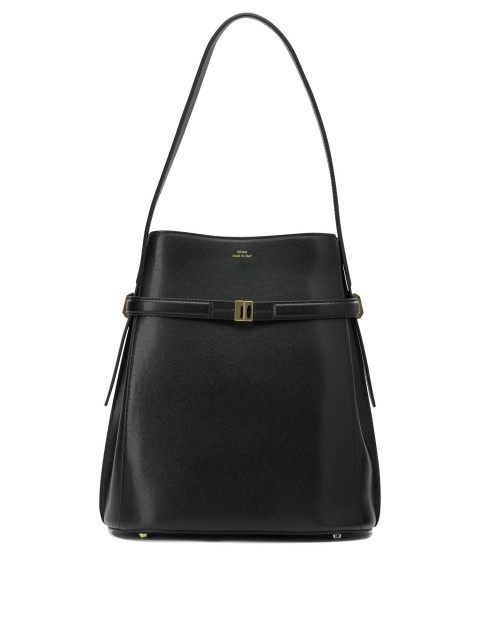 [TOTEME] Shoulder bag FW26 244-WAL0048-LE0025-001BLACK